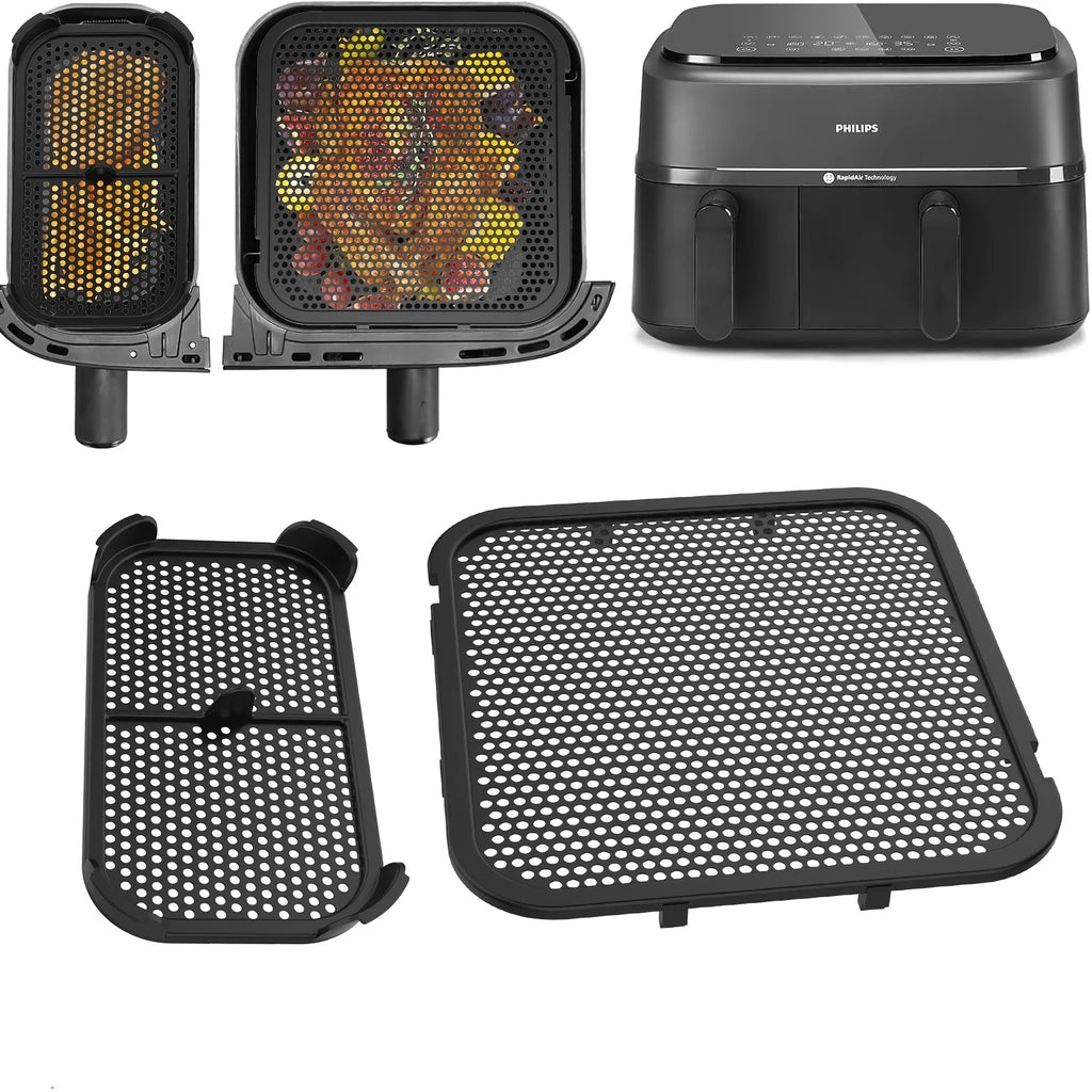 2Pcs New Air Fryer Splash Guard Philips-N350 Splash Proof Cover Mesh Screen Protector Accessories for Philips Airfryer Home Tool