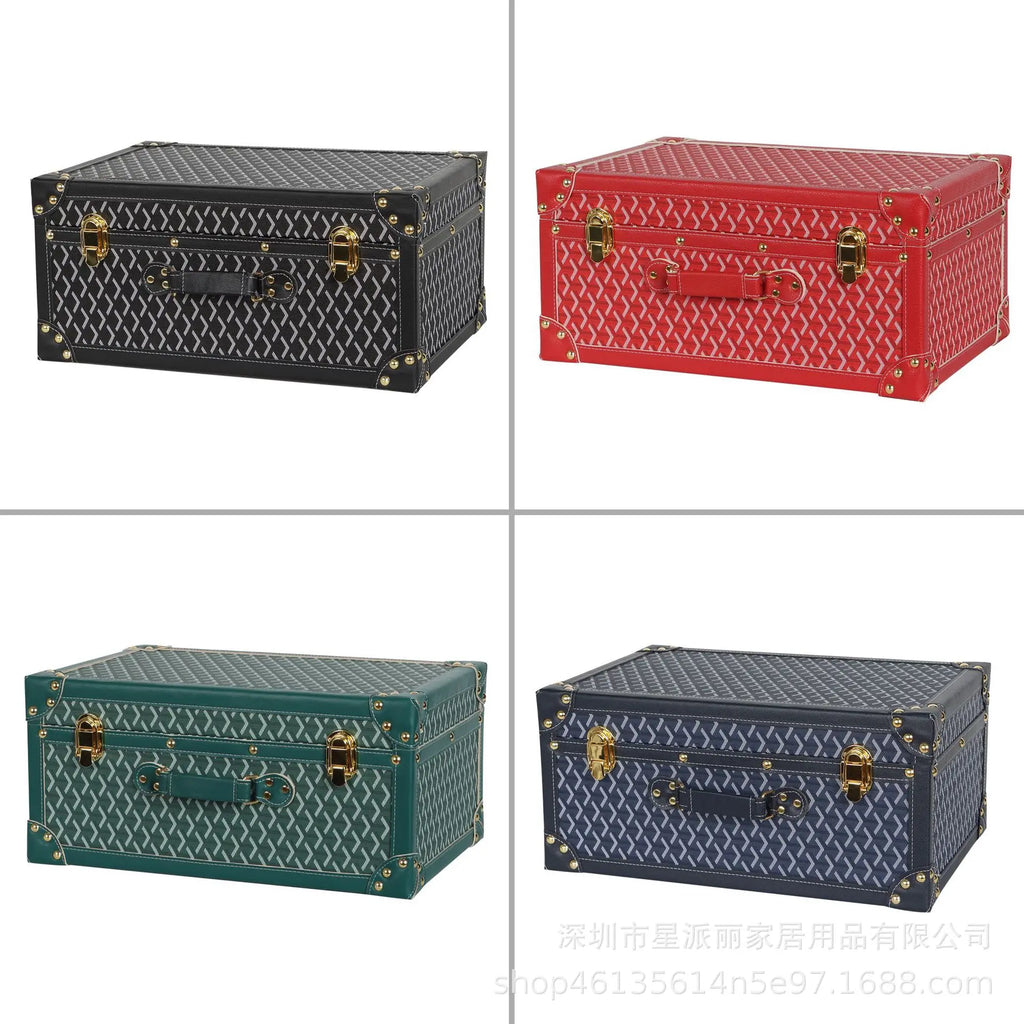 Clothes Storage Boxes Lids Large Capacity Bedroom Storage Boxes Makeup Stationery Organizers Box Toy Props Handicrafts Home