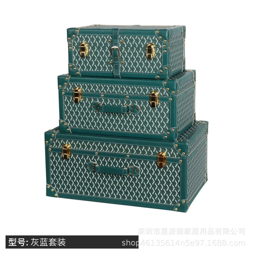 Clothes Storage Boxes Lids Large Capacity Bedroom Storage Boxes Makeup Stationery Organizers Box Toy Props Handicrafts Home