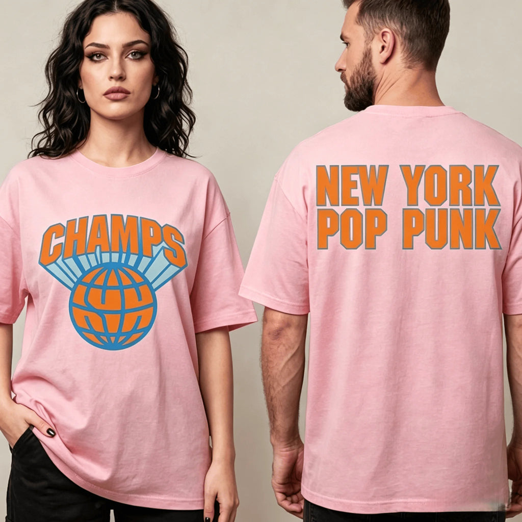 2026 New York Knicks Pop Punk Merch Summer T shirt 100%Cotton Unisex Men‘s Women's T-Shirt Fans Y2k Vintage Fashion Casual Tee