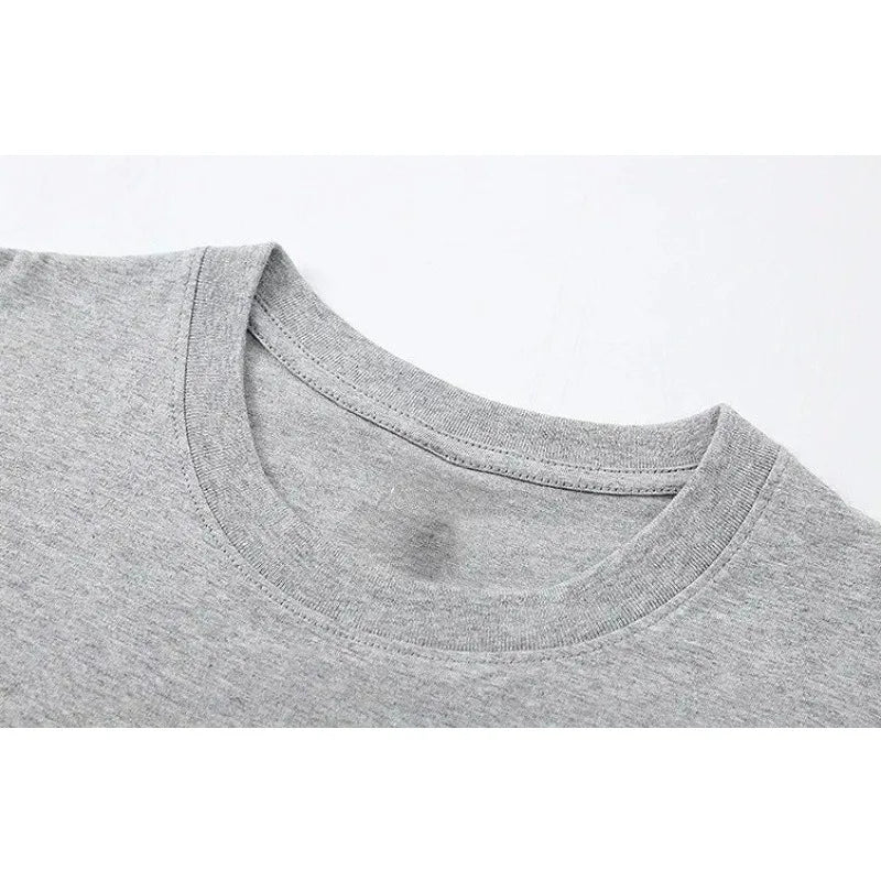 High Quality Basketball Personality Street Male Clothes Oversize T-Shirts Summer Fashion Breathable Hip Hop Cotton 100% Tops