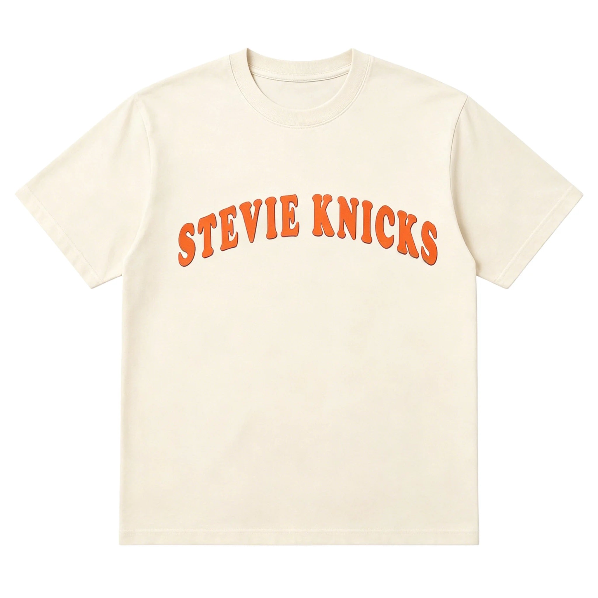 TS Same Style New York Knicks Stevie Knicks T-shirt Men Women Summer Cotton Clothing Fashion Round Neck Short Sleeved Top Unisex