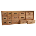American Country Style Old log Drawer Storage Cabinet Retro Rack Classification Desktop Storage